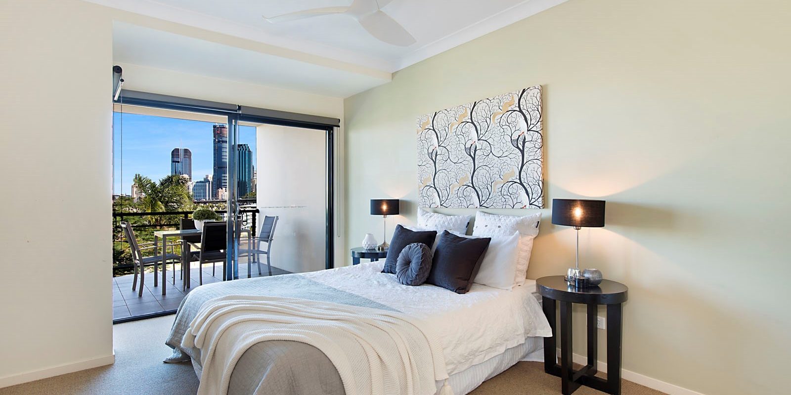 Brisbane Property Styling Moray Street New Farm Unit